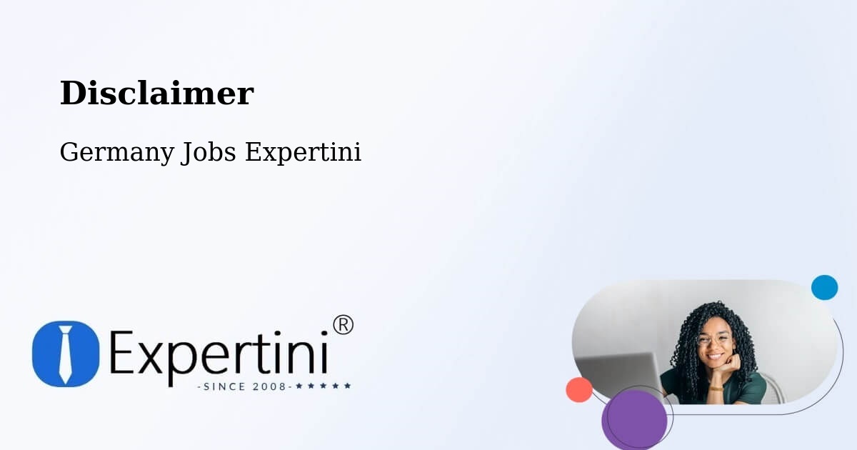 Disclaimer – Neuss - Germany Jobs Expertini